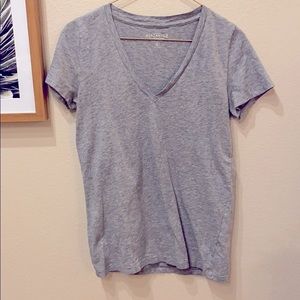 J Crew gray v-neck T-shirt